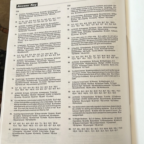 The US Government text a reproducible book with 24 lessons. Designed for middle - Picture 4 of 5